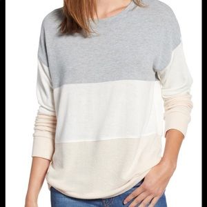 Socialite Striped Sweatshirt